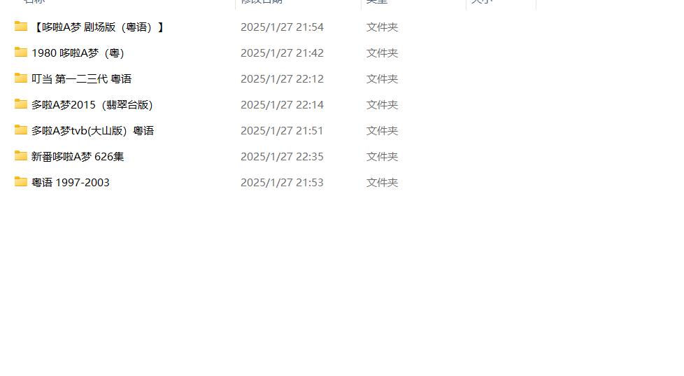 插图:《多啦A梦》粤语版剧场版新番合集 部分带字幕 | 百度网盘/夸克网盘，编号:893