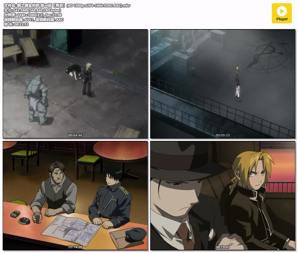 插图:《钢之炼金术师2003》粤日双语合成版全51集 | 1080P高清+外挂中文字幕 | 粤语动画 | 百度网盘/夸克网盘，编号:514