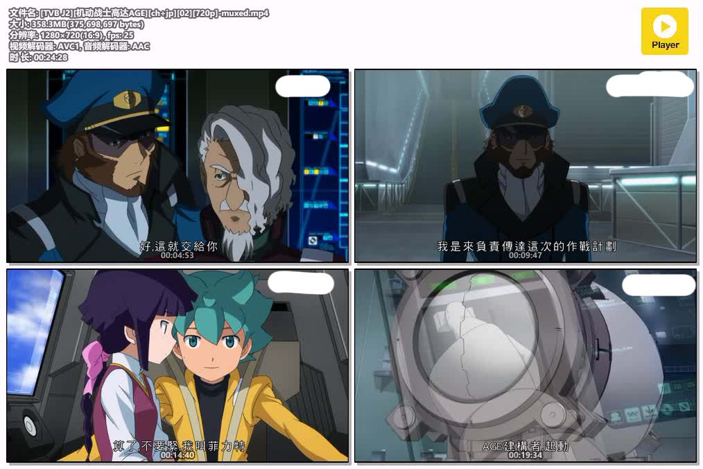 插图:《2011 高达AGE》粤语版全49集 | 720P高清+中文字幕 | 粤语动画 | 百度网盘/夸克网盘，编号:642