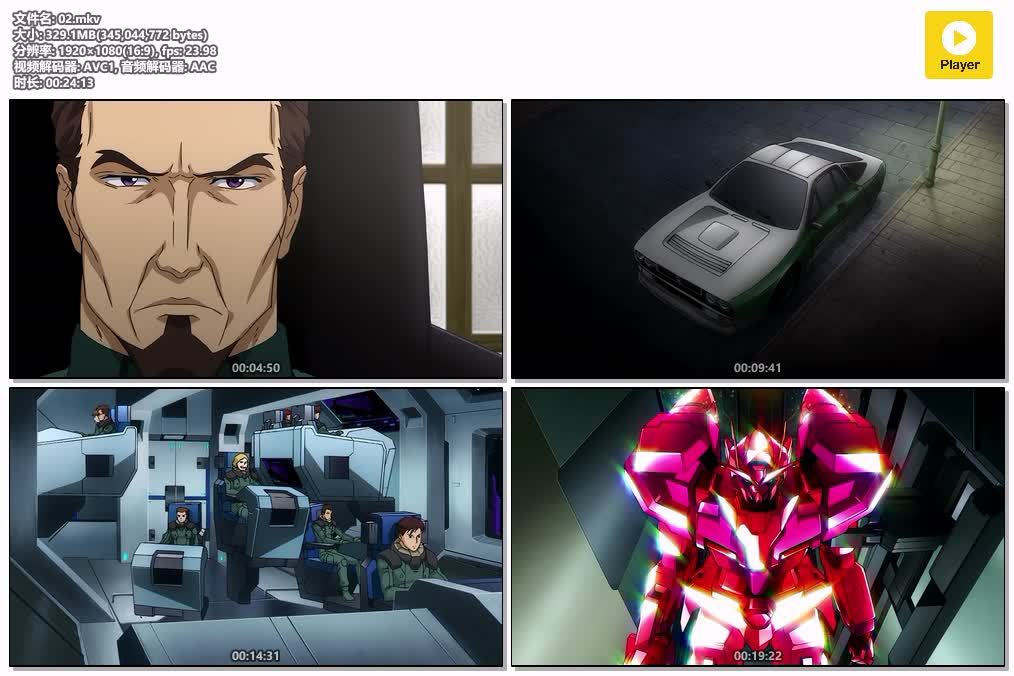 插图:《高达00.第2季》粤语版全25集 | 1080P高清+中文字幕 | 粤语动画 | 百度网盘/夸克网盘，编号:278