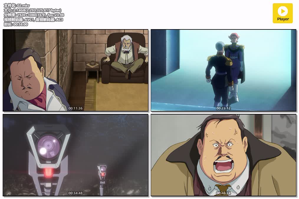 插图:《机动战士高达 THE ORIGIN》粤日双语版全6集 | 1080P高清+中文字幕 | 粤语动画 | 百度网盘/夸克网盘，编号:739