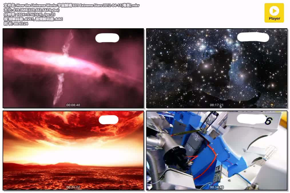插图:《宇宙解碼》粤配纪录片全8集 | 全球文明探秘 | 百度网盘/夸克网盘，编号:246