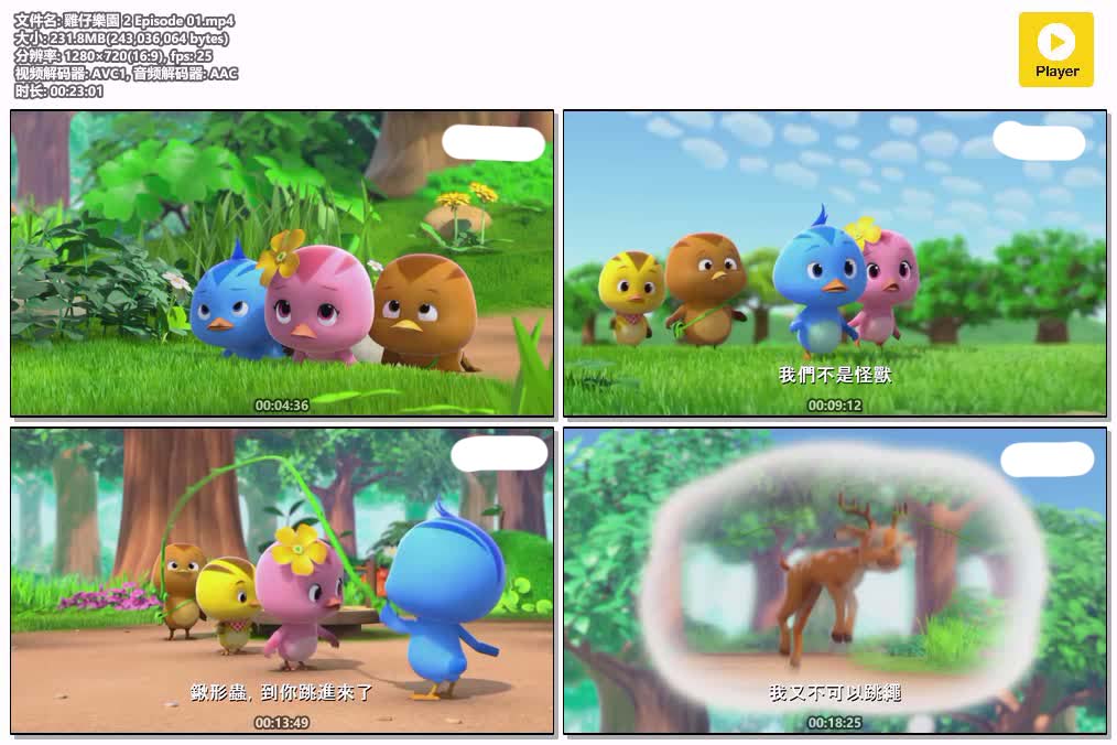 插图:《鸡仔乐园第二部》粤语版全13集 | 720P高清+中文字幕 | 粤语动画 | 百度网盘/夸克网盘，编号:934
