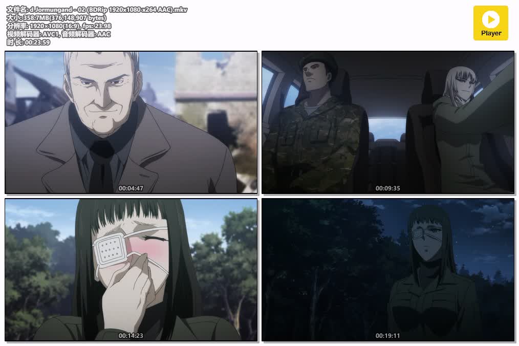 插图:《軍火女王》粤日双语版全12集 | 1080P高清+中文字幕 | 粤语动画 | 百度网盘/夸克网盘，编号:620