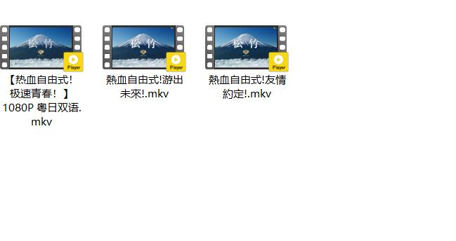 插图:《热血自由式剧场版》粤日双语版全3集 | 1080P高清+中文字幕 | 粤语动画 | 百度网盘/夸克网盘，编号:432