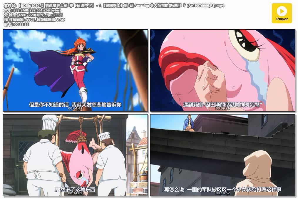 插图:《秀逗魔导士4》日语版全26集 | 720P高清+中文字幕 | 粤语动画 | 百度网盘/夸克网盘，编号:653